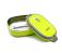 Royalford RF5652 Stainless Steel Lunch Box, Square - Green 3 in OMAN