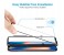 Promate MaxShield-X Edge to Edge Ultra Slim 3D Curved HD Tempered Glass Screen Protector with Applicator Tool Frame, Clear 9 in UAE