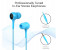Promate Bent Dynamic In Ear Stereo Wired Earphone with Mic - Blue 2 in UAE