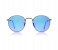 Ray-Ban RB3447 16768 50 Round Brushed Bronze Frame & Grey Blue Mirror Mirrored Sunglasses for Unisex 1 in OMAN