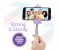 Promate Minipod Perfectly Foldable Extendable Selfie Stick Pole Wire Monopod with Remote Shutter, Purple 4 in UAE