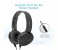 Promate Chime Rotatable Over-The-Ear Wired Stereo Headset with Built-In Mic, Black 2 in UAE
