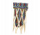 In-House Lb-1019 Bamboo Folding Laundry Basket - Blue 1 in UAE
