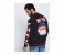 Lynk LY10035 Printed Bomber Jacket For Men L - Black 2 in UAE