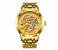 SW Luxury Dragon Automatic Mechanical Watches For Men - Gold 1 in UAE