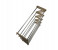 5 Tier W Style Shoe Rack for 25 Pairs Shoes - 59 x 59 x 19 CM 3 in UAE