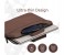 Promate Desire-S 11.6 inch Elegant Classic Handbag Design Messenger Bag, Brown 4 in UAE