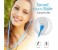 Promate Lacey Flat Trendy Tangle Free Lace Design Headphones with Built-in Microphone, Blue 3 in UAE