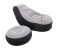 Intex ZX-68564 99 x 130 x 76CM Ultralounge 2 In 1 Chair Air Sofa With Ottoman 1 in UAE