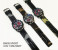 Bwin Sport Military Maglo Faxes Leather Strap Watchs Pack of 3 2 in UAE