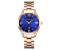 Curren 9007 Fashion Design Luxury Watch For Women Rose Gold And Blue 1 in UAE