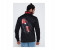 Lynk LY10047 Printed Bomber Jacket For Men M - Black 2 in UAE