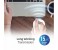 Promate Clix-1 2.4Ghz Optical Wireless Mouse with Nano Bluetooth USB Receiver, White 5 in OMAN