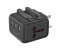 Promate MyCharge-UK Heavy Duty USB Wall Charger with SmartPhone Docket, Black 1 in UAE