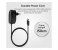 Promate Cplug-5V3A.EU 5V 3.4A Wall Adaptive Fast Charger with Built in USB Type C Cable, Black 4 in UAE