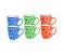 Olympia OE-1997 6 Pieces Porcelain Coffee Cup Set 1 in UAE