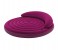 Intex ZX-68881 191 x 51CM Inflatable Round Shape Ultra Daybed Lounge - Purple 1 in KSA