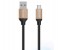 Promate UniLink-CAF USB-C to USB 3.0 Type-A Data and Charging Cable - Gold 1 in UAE