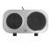 Clikon CK4358 Double Cast-Iron Hotplate 3 in OMAN