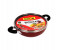 Homeway WL-231 28Cm Nonstick Wok Pan with Lid - Red 3 in UAE