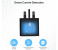 Promate Binal-UK 2.4A Ultra Compact Dual USB Port Wall Charger - Black 4 in UAE