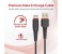 Promate FlexLink-CA3 Premium Ultra-Flexible USB to Type-C Charging and Syncing Cable - Black 2 in UAE