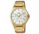 Casio MTP-V300G-7ADF Mens Analog Watch White and Gold 1 in UAE