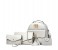 4 Piece Womens Envelope Backpack Set EB369 Beige 1 in OMAN