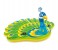 Intex ZX-57250 193 x 163 x 94CM Giant Inflatable Peacock Island Pool Float 1 in UAE
