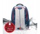 Promate Avenger 15.6 inch Lightweight Laptop Backpack with Multiple Pocket Options, Grey 6 in OMAN
