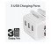 Promate MyCharge-UK Heavy Duty USB Wall Charger with SmartPhone Docket, White 3 in UAE