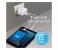 Promate Traverse2 3100mAh Multi Plug Travel Charger with Dual USB Port, White 3 in UAE