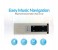 Promate Streambox-L Portable Fabric Wireless Speaker with Internet Radio - Cream 3 in UAE