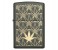 Zippo 29589 All Around Leaf Lighter Green 1 in OMAN