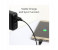 Promate Linkmate-U2F2 Flat Micro-USB Sync & Charge Cable - Black 6 in KSA
