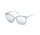 Guess GU7458 09C Rectangular Turquoise Frame & Silver Mirror Mirrored Sunglasses for Women 1 in OMAN