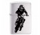 Zippo 29207 200 Motocross Rider Lighter Metalic Grey 1 in UAE