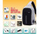 13 In 1 Gift Set of Anti Theft Backpack Bag with Mobile Accessories MAB131 Assorted 1 in OMAN