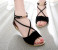 Roman Style Thin Strap Women's Sandals EU 39 - Black 1 in UAE