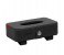 Promate TissueBox PU Leather Clip Car Sun Visor Tissue Box Holder for Facial Tissue & Other Napkin Papers - Black 1 in OMAN
