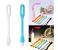 Flexible Mini LED USB Portable Night Lights Compatible with Power Bank , Computer, Power Plug - Assorted (1ps) 3 in OMAN