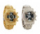 3JAM Crown4 Quartz Watches 2Pcs - Gold & Sliver 2 in OMAN
