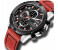 Curren 8308 Fashion Quartz Watch For Men Red and Black 2 in UAE