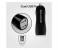 Promate UniCharger.UK Ultra Fast 3 in 1 Dual USB Wall Charger and Car charger , Black 4 in UAE
