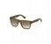 Dsquared2 MAT DQ0211 46P Square Shiny Clear Brown Frame & Green Brown Gradient Mirrored Sunglasses for Unisex 1 in OMAN