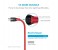 Anker A8187 Powerline Plus USB C to USB C 2.0 Cable 3ft Red 6 in UAE