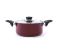 Royalford RF387C18 18 cm Non-Stick Cooking Pot - Maroon 1 in UAE