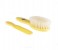 Kent BA28 Super Soft Pure White Bristle Brush and Comb Set Yellow 1 in UAE