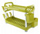 Royalford RF6976 Unbreakable Fiber 2 Layer Dish Rack - Green 2 in OMAN