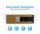 Promate Streambox-L Portable Fabric Wireless Speaker with Internet Radio - Beige 4 in UAE